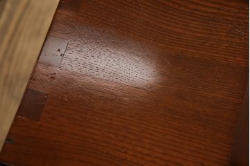 中古　美品!!　楡(ニレ)材　両面使いできる重厚な階段箪笥(和箪笥、和タンス、収納箪笥)(R-075409)