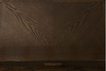 中古　美品!!　カリモク家具(karimoku)　domani(ドマーニ)　Morganton(モーガントン)　ゴールドの引手が高級感を演出するセンターテーブル(リビングテーブル、ローテーブル)(定価約25万円)(R-075412)
