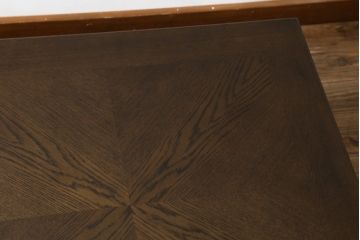 中古　美品!!　カリモク家具(karimoku)　domani(ドマーニ)　Morganton(モーガントン)　ゴールドの引手が高級感を演出するセンターテーブル(リビングテーブル、ローテーブル)(定価約25万円)(R-075412)