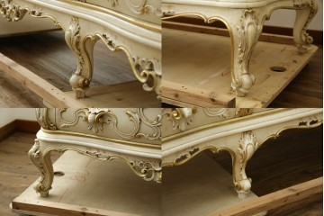 中古　SILIK(シリック)　ロココ調　エレガントな空間づくりにおすすめ!特大ワードローブ　定価約220万円　(R-075414)