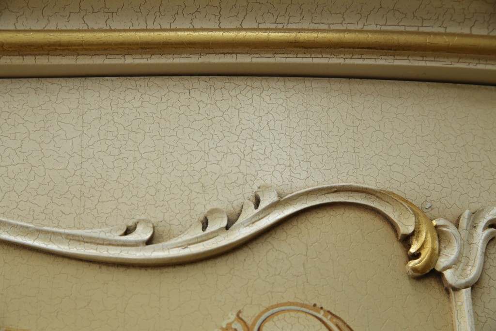 中古　SILIK(シリック)　ロココ調　エレガントな空間づくりにおすすめ!特大ワードローブ　定価約220万円　(R-075414)