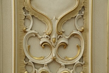 中古　SILIK(シリック)　ロココ調　エレガントな空間づくりにおすすめ!特大ワードローブ　定価約220万円　(R-075414)