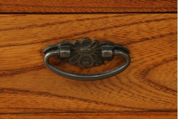 中古　美品!!　総欅(ケヤキ)材　趣ある佇まいが目を引く関西火鉢(ローテーブル、長火鉢、座卓、囲炉裏)(R-075415)