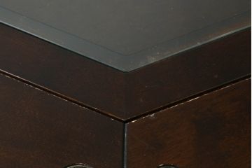 中古　星野民芸(星野民藝)　2way　個性的なデザインが存在感を放つ八角炉とサイドテーブルのセット(ダイニングテーブル、囲炉裏テーブル、2人掛け、4人掛け、バラ売り可能)(R-075435)