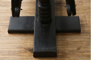 イギリスビンテージ　リアルな造形のロッキングホース(木馬、ビンテージ、ディスプレイ、英国)(R-075438)