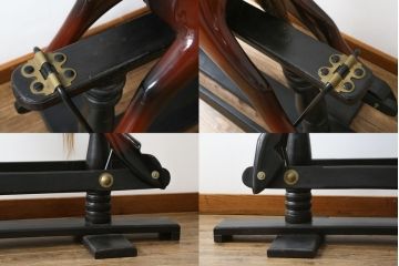 イギリスビンテージ　リアルな造形のロッキングホース(木馬、ビンテージ、ディスプレイ、英国)(R-075438)