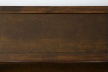 中古　美品!!　葉山ガーデン(Hayama Classic)　上質な和の空間を演出する格子引き戸の収納棚(食器棚、茶棚、戸棚)(R-075439)