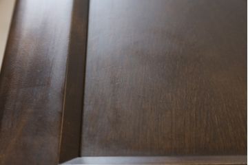 中古　美品!!　葉山ガーデン(Hayama Classic)　上質な和の空間を演出する格子引き戸の収納棚(食器棚、茶棚、戸棚)(R-075439)