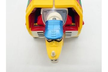 当時物　ポピー　超合金　GB-25　GB-45　とんでも戦士 ムテキング　ムテキンメカ　1号 サイザンス　2号 コンチューター　3号 メデタイン　4号 トガゲッテル　タツノコプロ　2点セット(玩具、おもちゃ、オモチャ、箱付き、フィギュア)(R-075458)