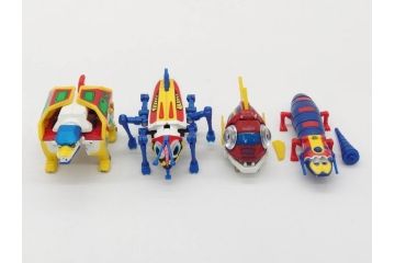 当時物　ポピー　超合金　GB-25　GB-45　とんでも戦士 ムテキング　ムテキンメカ　1号 サイザンス　2号 コンチューター　3号 メデタイン　4号 トガゲッテル　タツノコプロ　2点セット(玩具、おもちゃ、オモチャ、箱付き、フィギュア)(R-075458)