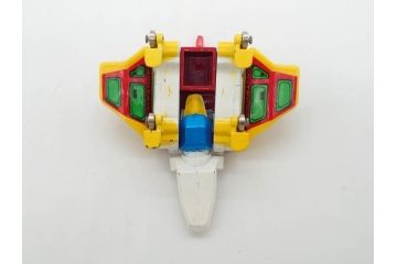 当時物　ポピー　超合金　GB-25　GB-45　とんでも戦士 ムテキング　ムテキンメカ　1号 サイザンス　2号 コンチューター　3号 メデタイン　4号 トガゲッテル　タツノコプロ　2点セット(玩具、おもちゃ、オモチャ、箱付き、フィギュア)(R-075458)