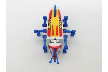 当時物　ポピー　超合金　GB-25　GB-45　とんでも戦士 ムテキング　ムテキンメカ　1号 サイザンス　2号 コンチューター　3号 メデタイン　4号 トガゲッテル　タツノコプロ　2点セット(玩具、おもちゃ、オモチャ、箱付き、フィギュア)(R-075458)
