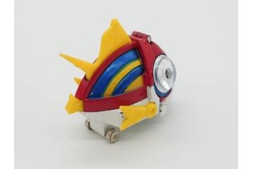 当時物　ポピー　超合金　GB-25　GB-45　とんでも戦士 ムテキング　ムテキンメカ　1号 サイザンス　2号 コンチューター　3号 メデタイン　4号 トガゲッテル　タツノコプロ　2点セット(玩具、おもちゃ、オモチャ、箱付き、フィギュア)(R-075458)