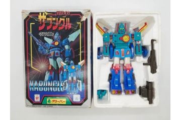 当時物　超合金　クローバー　戦闘メカ ザブングル　ダイカスト　ポピー　GB-73　機甲艦隊 ダイラガーXV(フィフティーン)　タカラ　太陽の牙 ダグラム　1/144　コンバットアーマー　アイアンフット　3点セット(おもちゃ、オモチャ、玩具、フィギュア、箱付き、XABUNGLE、X-82、COMBAT ARMOR DOUGRAM IRONFOOT HASTY F4X)(R-075459)