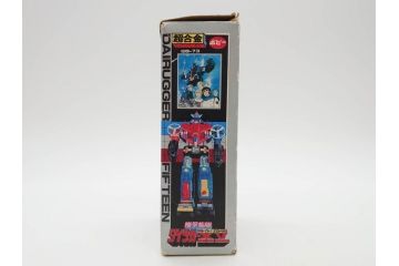 当時物　超合金　クローバー　戦闘メカ ザブングル　ダイカスト　ポピー　GB-73　機甲艦隊 ダイラガーXV(フィフティーン)　タカラ　太陽の牙 ダグラム　1/144　コンバットアーマー　アイアンフット　3点セット(おもちゃ、オモチャ、玩具、フィギュア、箱付き、XABUNGLE、X-82、COMBAT ARMOR DOUGRAM IRONFOOT HASTY F4X)(R-075459)