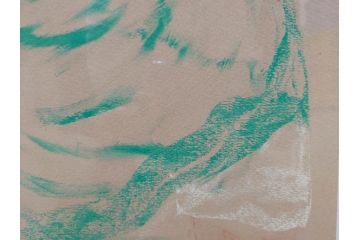 真作　田村能里子　「風の香り」　35/85　サイン入り　リトグラフ(版画、絵画、人物画、額装)(R-075460)
