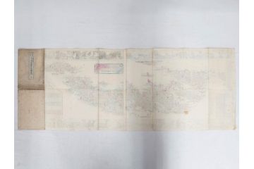 明治14年9月出版　都会便覧名所画入　大日本府県名所独案内(全)　小林栄成　安田安五郎(鳥瞰図、戦前、彩色版画、古地図、印刷物、俯瞰図、十四年)(R-075465)