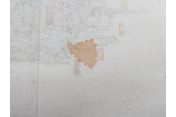 明治14年9月出版　都会便覧名所画入　大日本府県名所独案内(全)　小林栄成　安田安五郎(鳥瞰図、戦前、彩色版画、古地図、印刷物、俯瞰図、十四年)(R-075465)