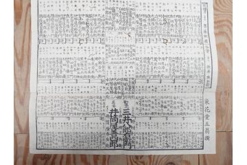 明治期　戦前　大勉強　薬　近江製剤　宣伝チラシ　広告　引札　版画　長者番付表　皇国名誉書画人名録など 7枚セット(当時物、引き札、三井八郎右衛門、印刷物、紙モノ、ポスター、商店、明治44亥年略暦、新版東京〇(丸)持長者競、東京名七幅人、大雄山奉納額面縮図)(R-075467)