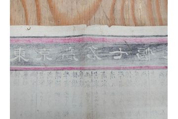 明治期　戦前　大勉強　薬　近江製剤　宣伝チラシ　広告　引札　版画　長者番付表　皇国名誉書画人名録など 7枚セット(当時物、引き札、三井八郎右衛門、印刷物、紙モノ、ポスター、商店、明治44亥年略暦、新版東京〇(丸)持長者競、東京名七幅人、大雄山奉納額面縮図)(R-075467)