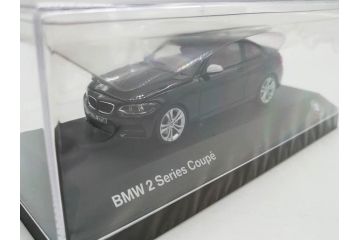 BMW　2Series Coupe　4Series Gran Coupe　グランクーペ　1/43　ミニカー2点セット(2シリーズ、4シリーズ、コレクション、ブラック、グレイシャーシルバー、モデルカー、自動車模型)(R-075471)