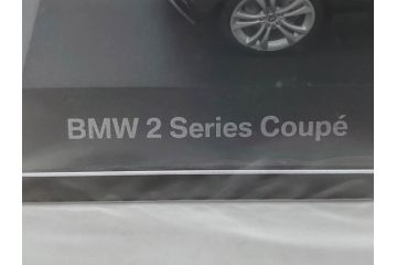 BMW　2Series Coupe　4Series Gran Coupe　グランクーペ　1/43　ミニカー2点セット(2シリーズ、4シリーズ、コレクション、ブラック、グレイシャーシルバー、モデルカー、自動車模型)(R-075471)