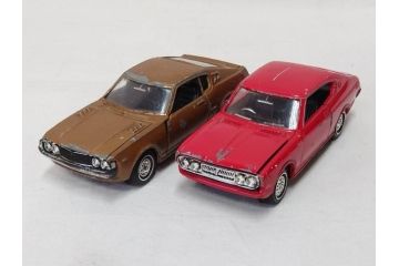 当時物　YONEZAWA TOYS　ASAHI TOYS　アサヒ玩具　DIAPET　ダイヤペット　MODEL PET　モデルペット　自動車　ミニカー　まとめて20点セット(おもちゃ、オモチャ、パトカー、はとバス、タクシー、郵便トラック、TOYOTA、トヨタ、NISSAN、日産、HONDA、ISUZU、MITSUBISHI、三菱、NO.2、6、鉄道シリーズ、電車、フォークリフト)(R-075474)