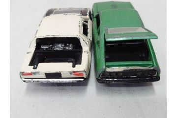 当時物　YONEZAWA TOYS　ASAHI TOYS　アサヒ玩具　DIAPET　ダイヤペット　MODEL PET　モデルペット　自動車　ミニカー　まとめて20点セット(おもちゃ、オモチャ、パトカー、はとバス、タクシー、郵便トラック、TOYOTA、トヨタ、NISSAN、日産、HONDA、ISUZU、MITSUBISHI、三菱、NO.2、6、鉄道シリーズ、電車、フォークリフト)(R-075474)