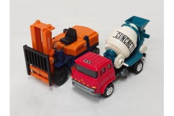 当時物　YONEZAWA TOYS　ASAHI TOYS　アサヒ玩具　DIAPET　ダイヤペット　MODEL PET　モデルペット　自動車　ミニカー　まとめて20点セット(おもちゃ、オモチャ、パトカー、はとバス、タクシー、郵便トラック、TOYOTA、トヨタ、NISSAN、日産、HONDA、ISUZU、MITSUBISHI、三菱、NO.2、6、鉄道シリーズ、電車、フォークリフト)(R-075474)