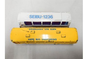 当時物　YONEZAWA TOYS　ASAHI TOYS　アサヒ玩具　DIAPET　ダイヤペット　MODEL PET　モデルペット　自動車　ミニカー　まとめて20点セット(おもちゃ、オモチャ、パトカー、はとバス、タクシー、郵便トラック、TOYOTA、トヨタ、NISSAN、日産、HONDA、ISUZU、MITSUBISHI、三菱、NO.2、6、鉄道シリーズ、電車、フォークリフト)(R-075474)