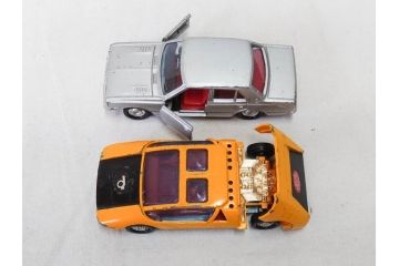 当時物　TOMICA トミカ　DANDY ダンディ　自動車　ミニカー　まとめて19点セット(玩具、おもちゃ、オモチャ、消防車、タンクローリー、Shell、はとバス、キャンピングカー、トラック、清掃事業、NHK、TOYOTA、トヨタ、HINO、ISUZU、MITSUBISHI、三菱)(R-075475)