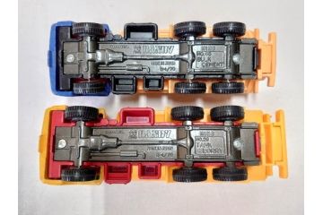 当時物　TOMICA トミカ　DANDY ダンディ　自動車　ミニカー　まとめて19点セット(玩具、おもちゃ、オモチャ、消防車、タンクローリー、Shell、はとバス、キャンピングカー、トラック、清掃事業、NHK、TOYOTA、トヨタ、HINO、ISUZU、MITSUBISHI、三菱)(R-075475)