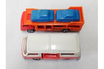当時物　TOMICA トミカ　DANDY ダンディ　自動車　ミニカー　まとめて19点セット(玩具、おもちゃ、オモチャ、消防車、タンクローリー、Shell、はとバス、キャンピングカー、トラック、清掃事業、NHK、TOYOTA、トヨタ、HINO、ISUZU、MITSUBISHI、三菱)(R-075475)