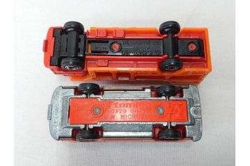 当時物　TOMICA トミカ　DANDY ダンディ　自動車　ミニカー　まとめて19点セット(玩具、おもちゃ、オモチャ、消防車、タンクローリー、Shell、はとバス、キャンピングカー、トラック、清掃事業、NHK、TOYOTA、トヨタ、HINO、ISUZU、MITSUBISHI、三菱)(R-075475)