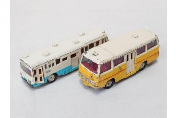 当時物　TOMICA トミカ　DANDY ダンディ　自動車　ミニカー　まとめて19点セット(玩具、おもちゃ、オモチャ、消防車、タンクローリー、Shell、はとバス、キャンピングカー、トラック、清掃事業、NHK、TOYOTA、トヨタ、HINO、ISUZU、MITSUBISHI、三菱)(R-075475)