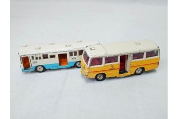 当時物　TOMICA トミカ　DANDY ダンディ　自動車　ミニカー　まとめて19点セット(玩具、おもちゃ、オモチャ、消防車、タンクローリー、Shell、はとバス、キャンピングカー、トラック、清掃事業、NHK、TOYOTA、トヨタ、HINO、ISUZU、MITSUBISHI、三菱)(R-075475)