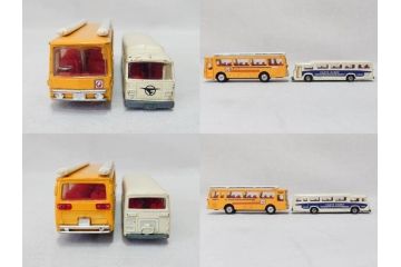 当時物　TOMICA トミカ　DANDY ダンディ　自動車　ミニカー　まとめて19点セット(玩具、おもちゃ、オモチャ、消防車、タンクローリー、Shell、はとバス、キャンピングカー、トラック、清掃事業、NHK、TOYOTA、トヨタ、HINO、ISUZU、MITSUBISHI、三菱)(R-075475)