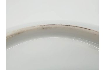 明治期　九谷　金襴手　赤絵　約12cm　3.9寸　華やかな色合いが美しい小皿5枚セット(金彩、和皿、和食器、三寸九分)(R-075477)