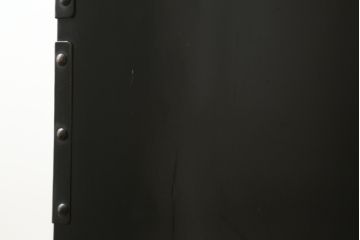 和製ビンテージ　希少デザイン!!　手打ち金具　艶やかな黒漆塗りが美しい小振りな岩谷堂箪笥(衣装タンス、収納箪笥、引き出し、チェスト、ヴィンテージ)(R-075489)