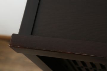 中古　美品　上質な和の空間を演出する水屋箪笥(食器棚、茶箪笥、戸棚、収納棚、キャビネット)(R-075498)