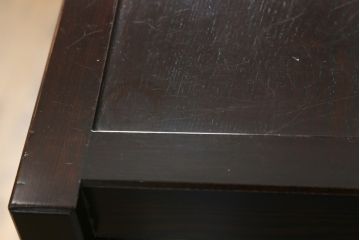 中古　美品　上質な和の空間を演出する水屋箪笥(食器棚、茶箪笥、戸棚、収納棚、キャビネット)(R-075498)