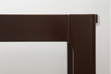 和製ビンテージ　天童木工(Tendo)　希少な廃版品　BRASILEIRA(ブラジレイラ)シリーズ　ローズウッド　シンプルなデザインで取り入れやすい天板伸長式ダイニングテーブル(エクステンションテーブル、食卓、　4人掛け、6人掛け、ヴィンテージ)(R-075499)
