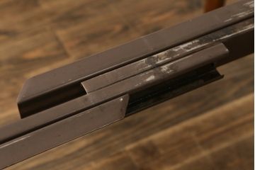 イギリスビンテージ　チーク材　木の温もりを感じるシンプルなエクステンションテーブル(ダイニングテーブル、拡張式テーブル、食卓、2人掛け、4人掛け、6人掛け、ラウンドテーブル、ヴィンテージ、英国)(R-075501)