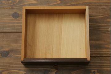 中古　美品　松本民芸家具　特注品　シックで落ち着いた佇まいが魅力的なビューローブックケース(本箱、キャビネット、ワークデスク、ライティングビューロー、ボールフットビューロー、在宅用、在宅ワーク用)(定価約110万円)(R-075517)