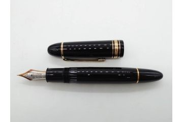 ドイツ　MONTBLANC　モンブラン　マイスターシュテュック　149　14C　585　F　万年筆(MEISTERSTUCK、筆記具、文具、箱付き)(R-075524)