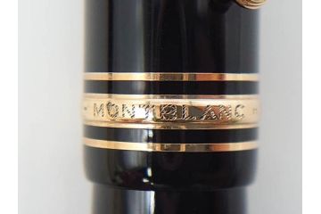 ドイツ　MONTBLANC　モンブラン　マイスターシュテュック　149　14C　585　F　万年筆(MEISTERSTUCK、筆記具、文具、箱付き)(R-075524)