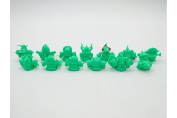 昭和レトロ　当時物　BANDAI　バンダイ　SDガンダム　F・Bコレクション　武器　パーツ　ガン消しなどまとめて129個セット(GUNDAM、消しゴム、ガシャポン、フィギュア、おもちゃ、オモチャ、玩具)(R-075527)