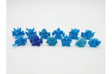 昭和レトロ　当時物　BANDAI　バンダイ　SDガンダム　F・Bコレクション　武器　パーツ　ガン消しなどまとめて129個セット(GUNDAM、消しゴム、ガシャポン、フィギュア、おもちゃ、オモチャ、玩具)(R-075527)