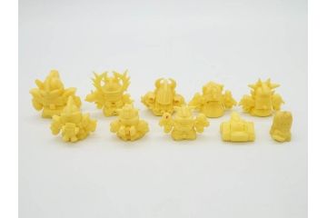 昭和レトロ　当時物　BANDAI　バンダイ　SDガンダム　F・Bコレクション　武器　パーツ　ガン消しなどまとめて129個セット(GUNDAM、消しゴム、ガシャポン、フィギュア、おもちゃ、オモチャ、玩具)(R-075527)