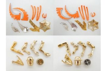 当時物　BANDAI　バンダイ　聖闘士星矢　セイントセイヤ　SAINT SEIYA　聖衣(クロス)　ペガサスクロス　サジタリアスクロス　ライブラクロス　ランドセイントクロス　ドラゴンクロス　アルファローブ　シードラゴンスケイル　スカイセイントクロス　フィギュア　おもちゃなどまとめてセット(日本漫画、玩具、オモチャ、人形)(R-075529)
